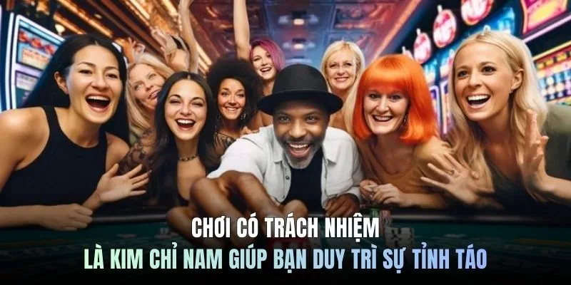 Chơi có trách nhiệm là kim chỉ nam giúp bạn duy trì sự tỉnh táo