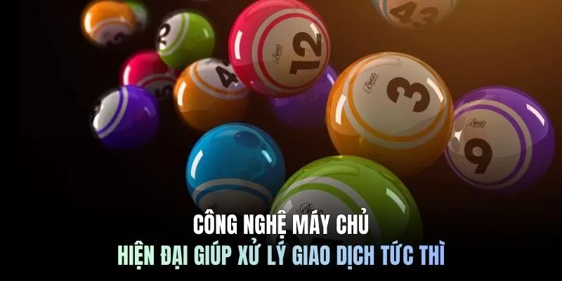 Công nghệ máy chủ hiện đại giúp xử lý giao dịch tức thì