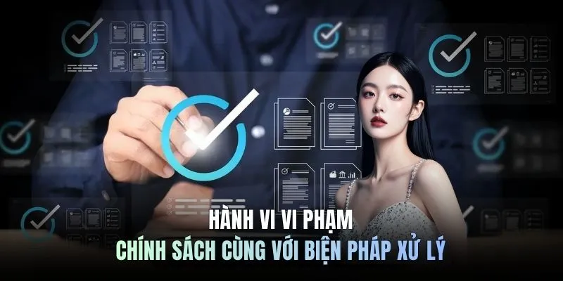 Hành vi vi phạm chính sách cùng với biện pháp xử lý