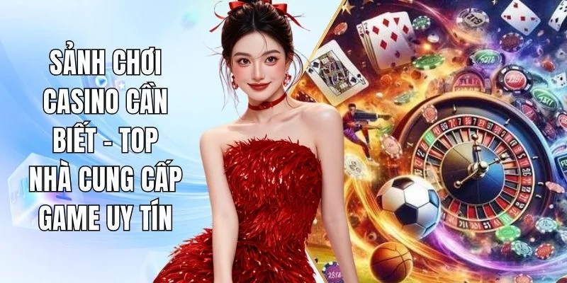 Sảnh Chơi Casino Cần Biết – Top Nhà Cung Cấp Game Uy Tín