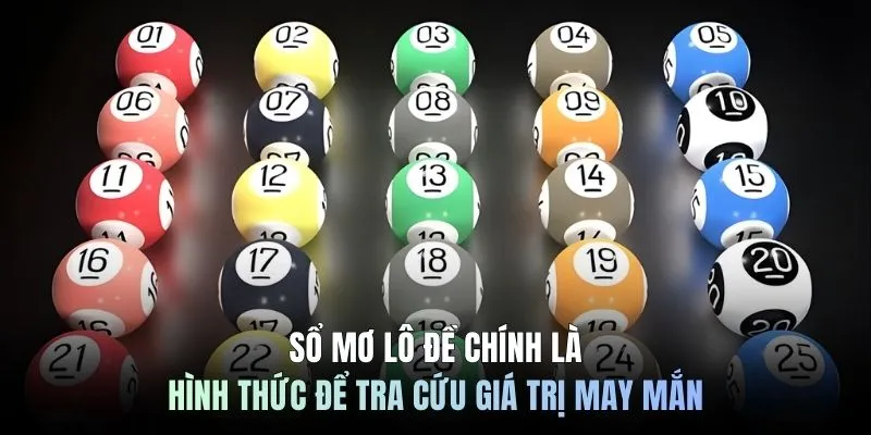Sổ mơ lô đề chính là hình thức để tra cứu giá trị may mắn